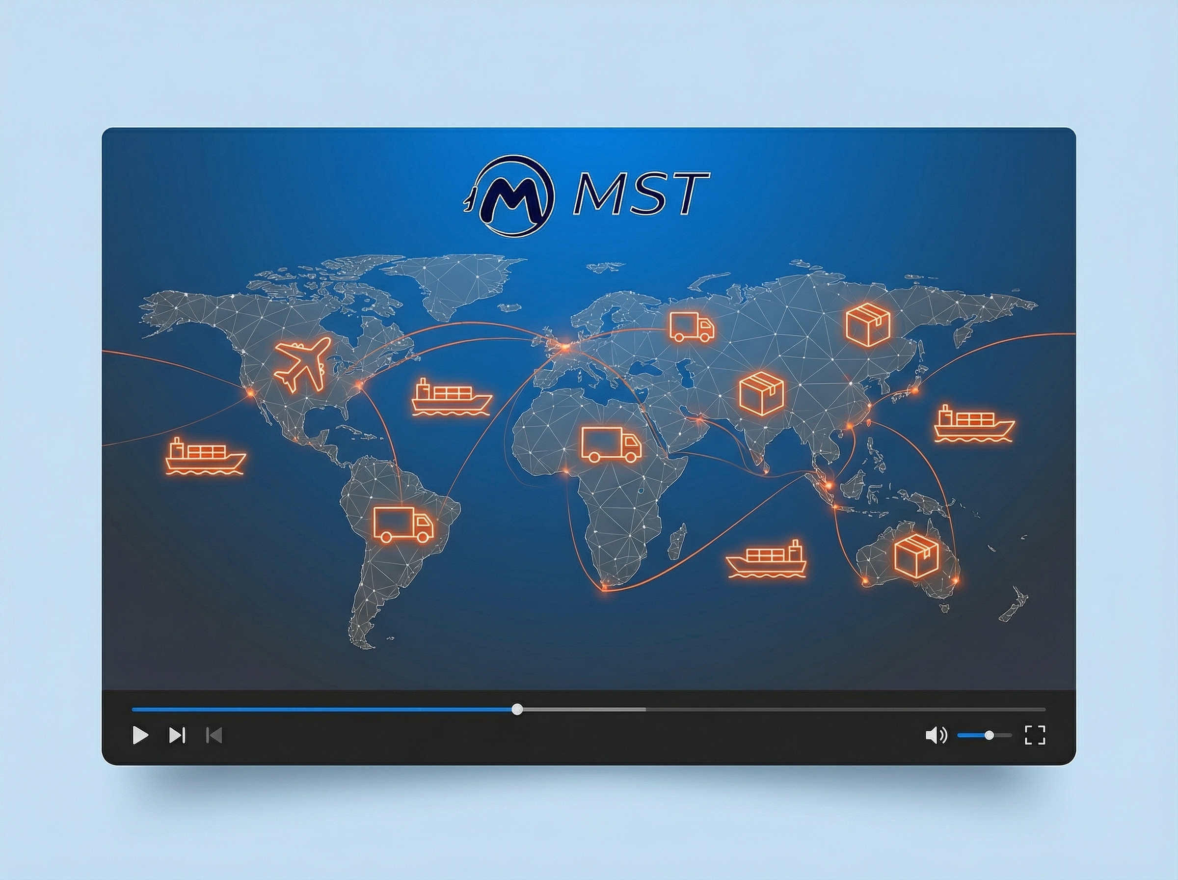 MST Group Global Network Coverage Map